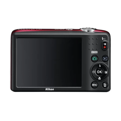 NIKON Coolpix L25 Vörös 10MP digitális fényképezőgép