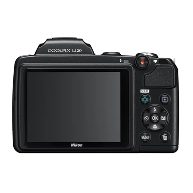 NIKON Coolpix L120 fekete 14MP digitális fényképezőgép