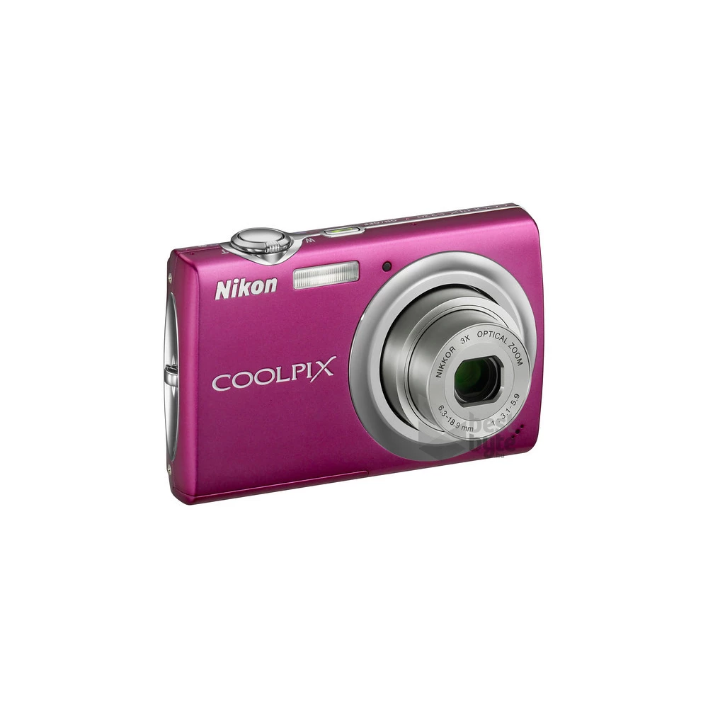 NIKON Coolpix S220 digitális fényképezőgép Magenta 10MP