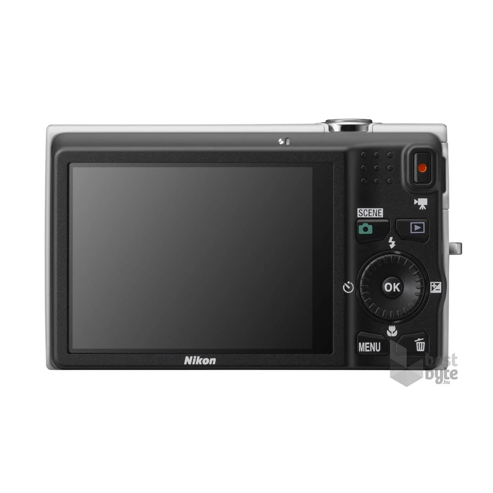Nikon Coolpix S6200 fehér 16MP digitális fényképezőgép