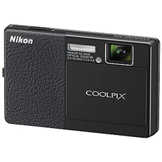 NIKON Coolpix S70 fekete 12MP digitális fényképezőgép