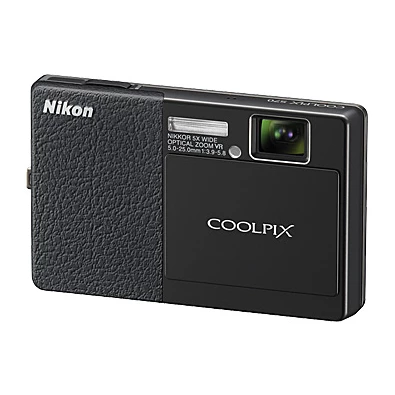 NIKON Coolpix S70 fekete 12MP digitális fényképezőgép