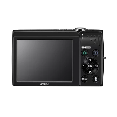 NIKON Coolpix S2500 fekete 12MP digitális fényképezőgép