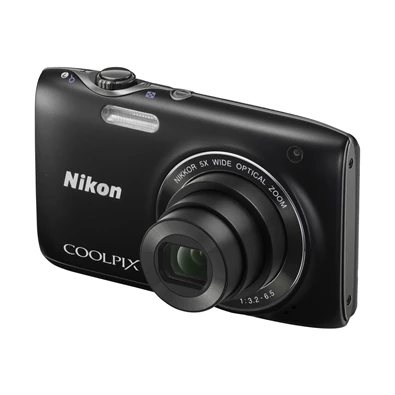 NIKON Coolpix S3100 fekete 14MP digitális fényképezőgép