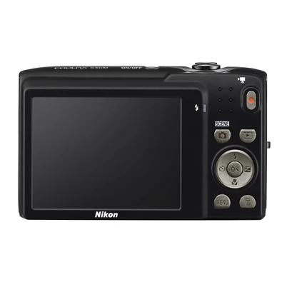 NIKON Coolpix S3100 fekete 14MP digitális fényképezőgép