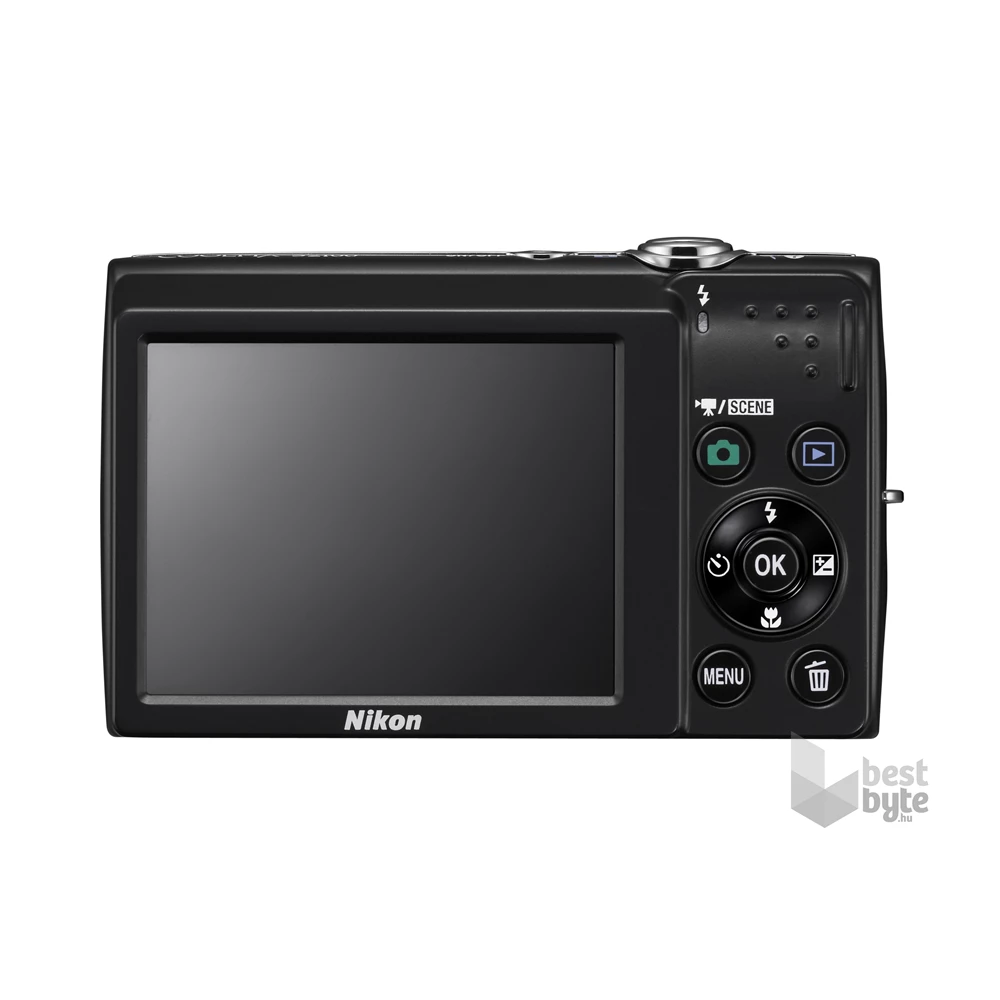 NIKON Coolpix S2500 fekete 12MP digitális fényképezőgép