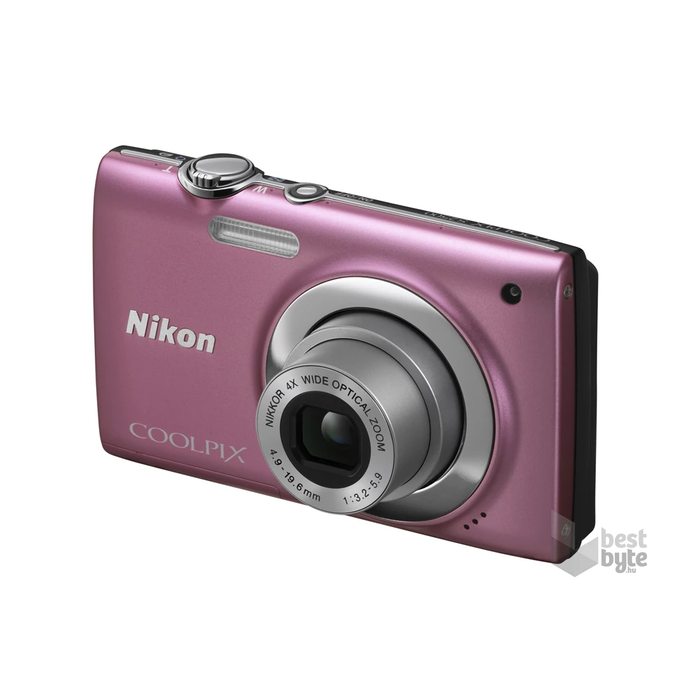 NIKON Coolpix S2500  rózsaszín 12MP digitális fényképezőgép