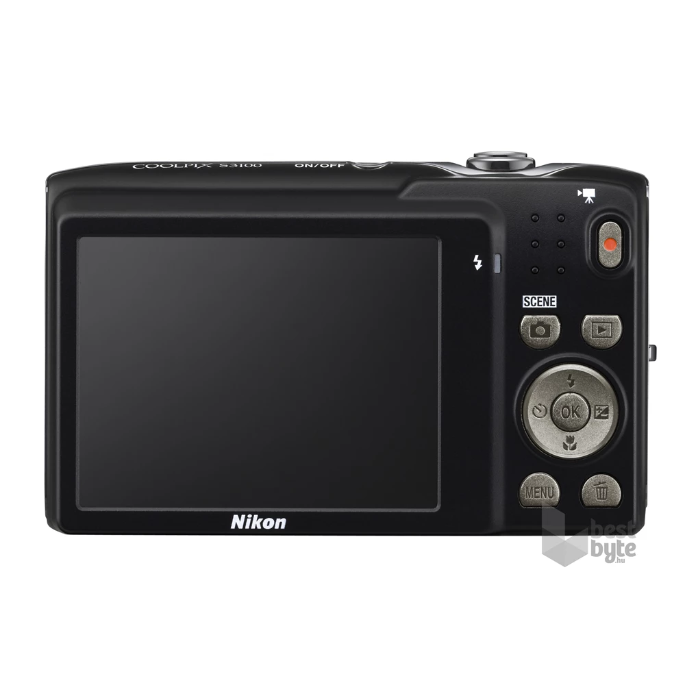 NIKON Coolpix S3100 sárga 14MP digitális fényképezőgép