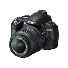 NIKON D3000 + 18-55mm AF-S DX VR kit 10MP digitális tükörreflexes fényképezőgép
