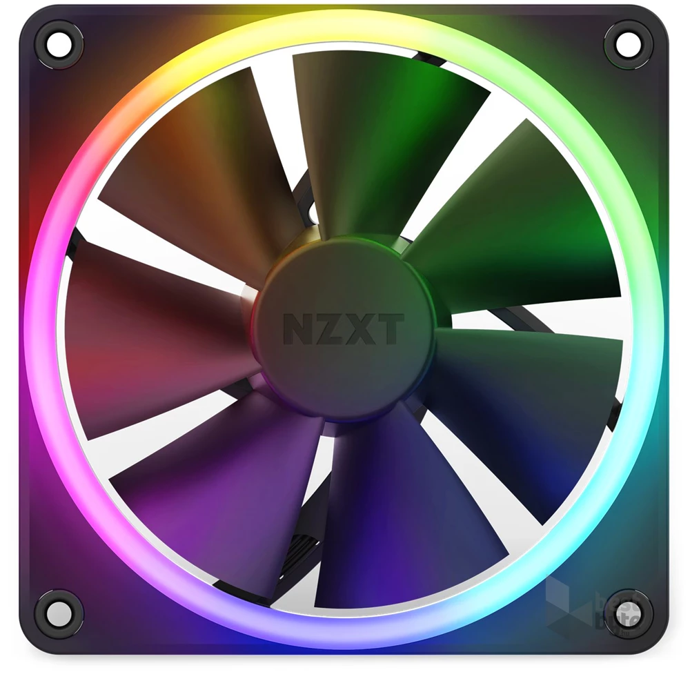 NZXT 120 mm Aer RGB 3 Single fekete hűtőventilátor