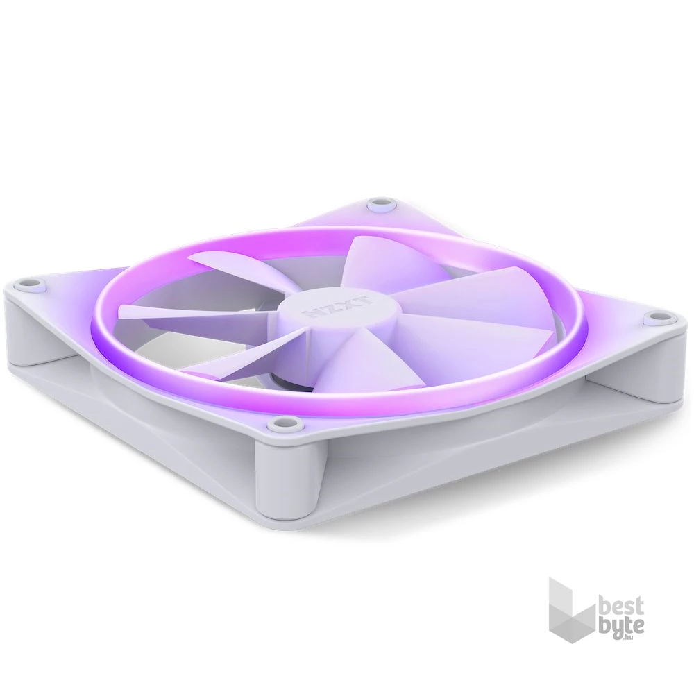 NZXT 140 mm Aer RGB 3 Single fehér hűtőventilátor