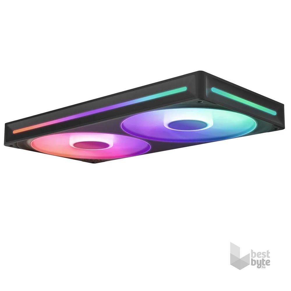 NZXT 280 mm F280 RGB Core fekete hűtőventilátor