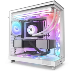 NZXT 360 mm F360 RGB Core fehér hűtőventilátor