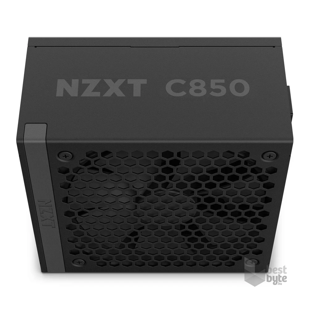NZXT ATX 3.1 850W 80+ Gold ventillátorral moduláris fekete tápegység