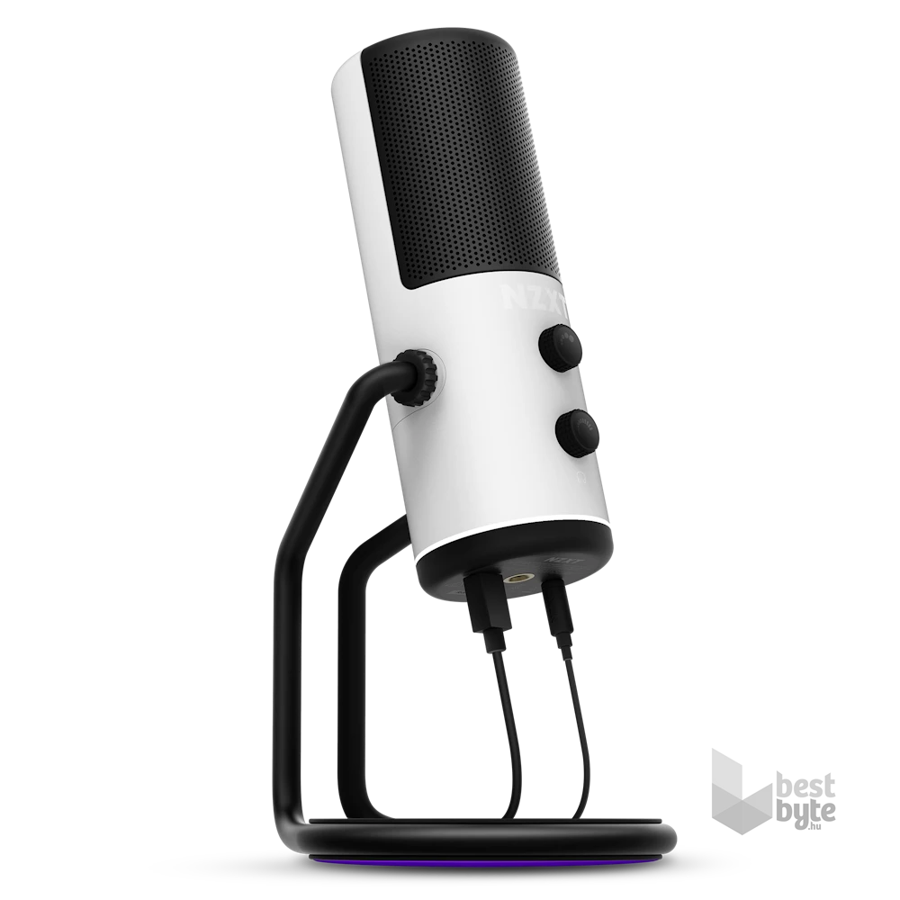 NZXT Capsule Mini fehér mikrofon