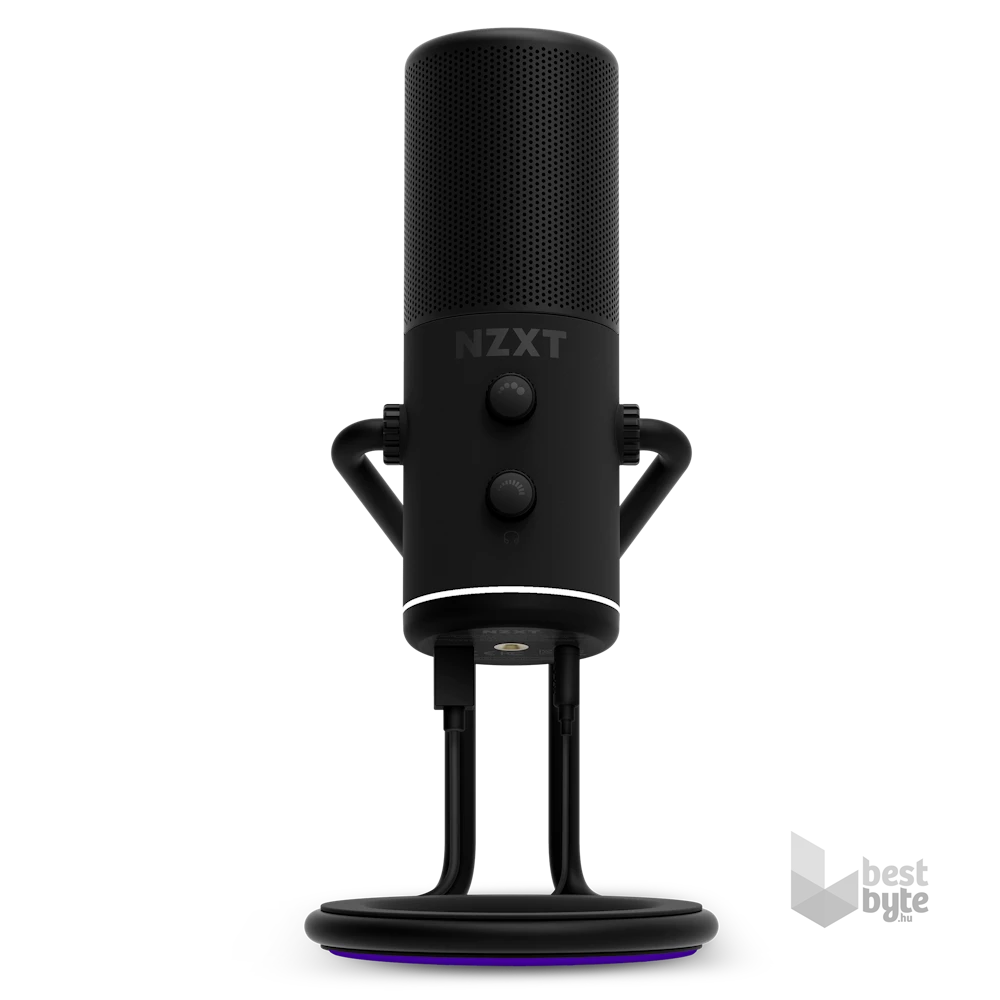 NZXT Capsule Mini fekete mikrofon