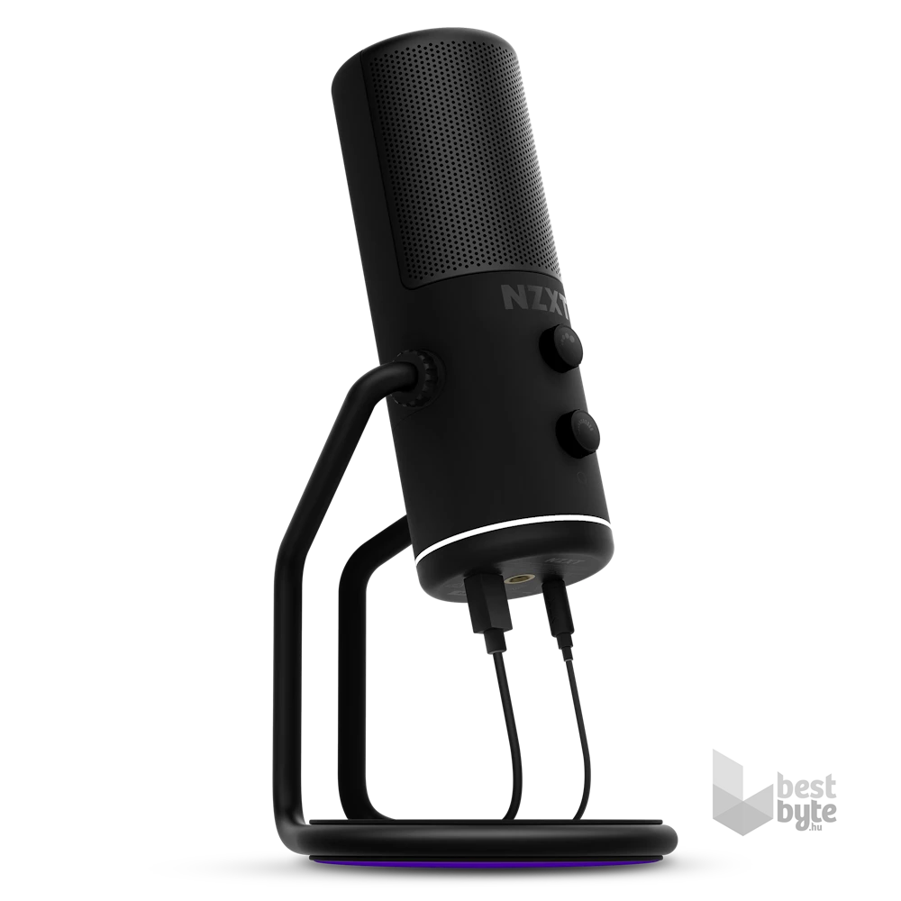 NZXT Capsule Mini fekete mikrofon