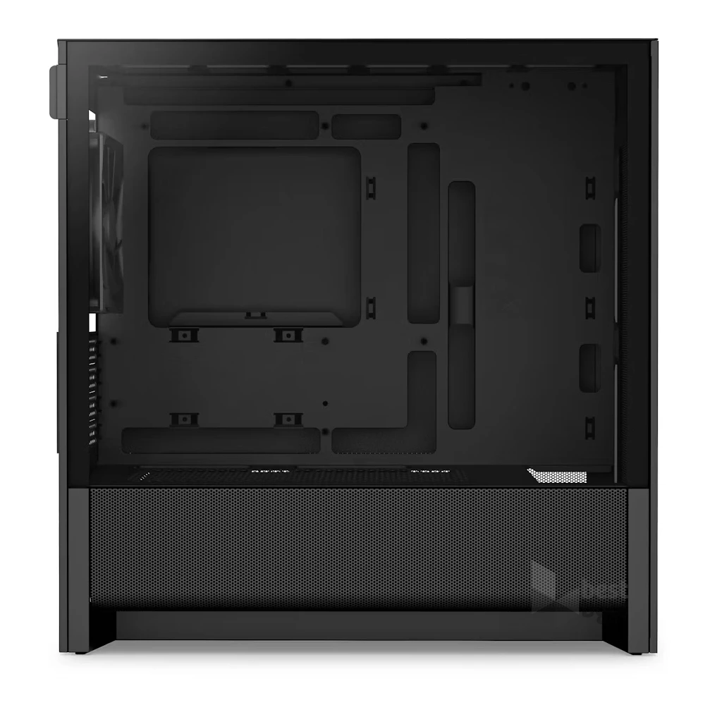 NZXT H3 Flow fekete (táp nélküli) ablakos mATX ház