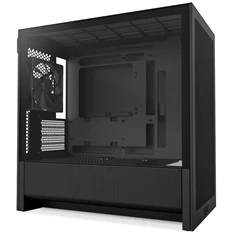 NZXT H3 Flow fekete (táp nélküli) ablakos mATX ház