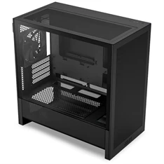 NZXT H3 Flow fekete (táp nélküli) ablakos mATX ház