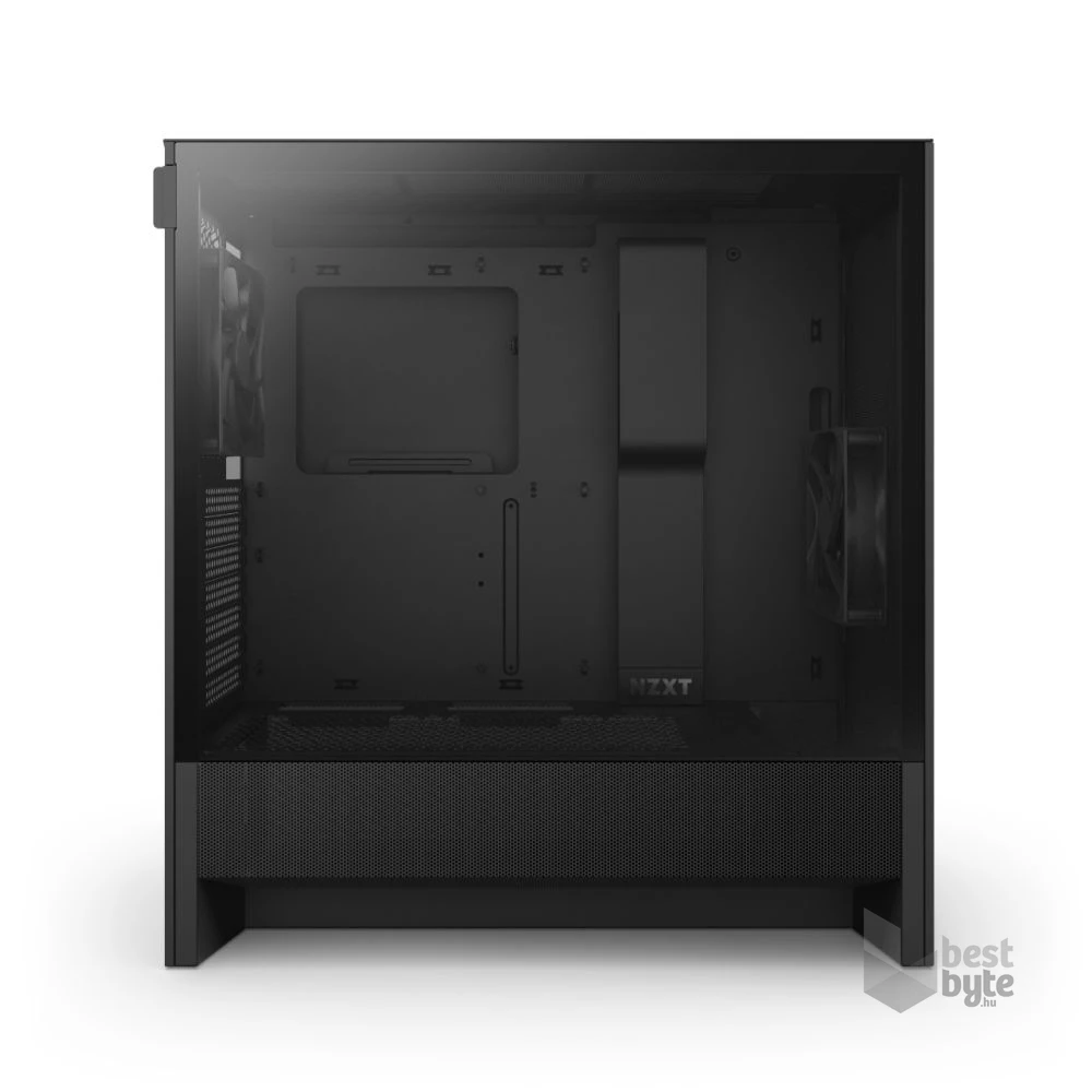 NZXT H5 Flow (2024) fekete (táp nélküli) ablakos mATX ház