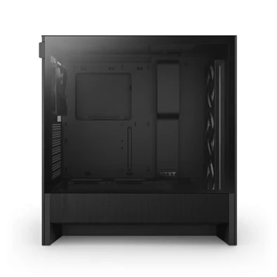 NZXT H5 Flow RGB (2024) fekete RGB (táp nélküli) ablakos mATX ház