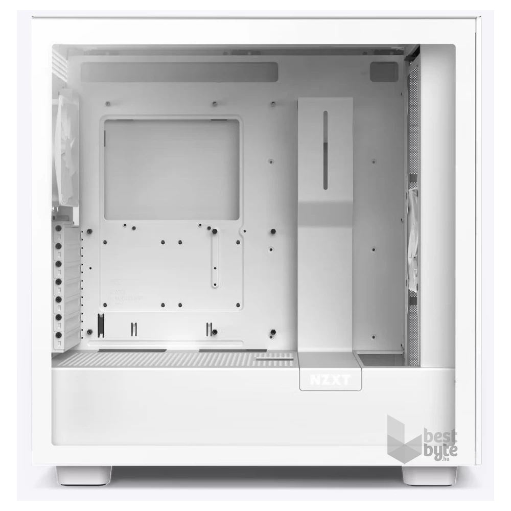 NZXT H7 Fehér (Táp nélküli) ablakos ATX ház