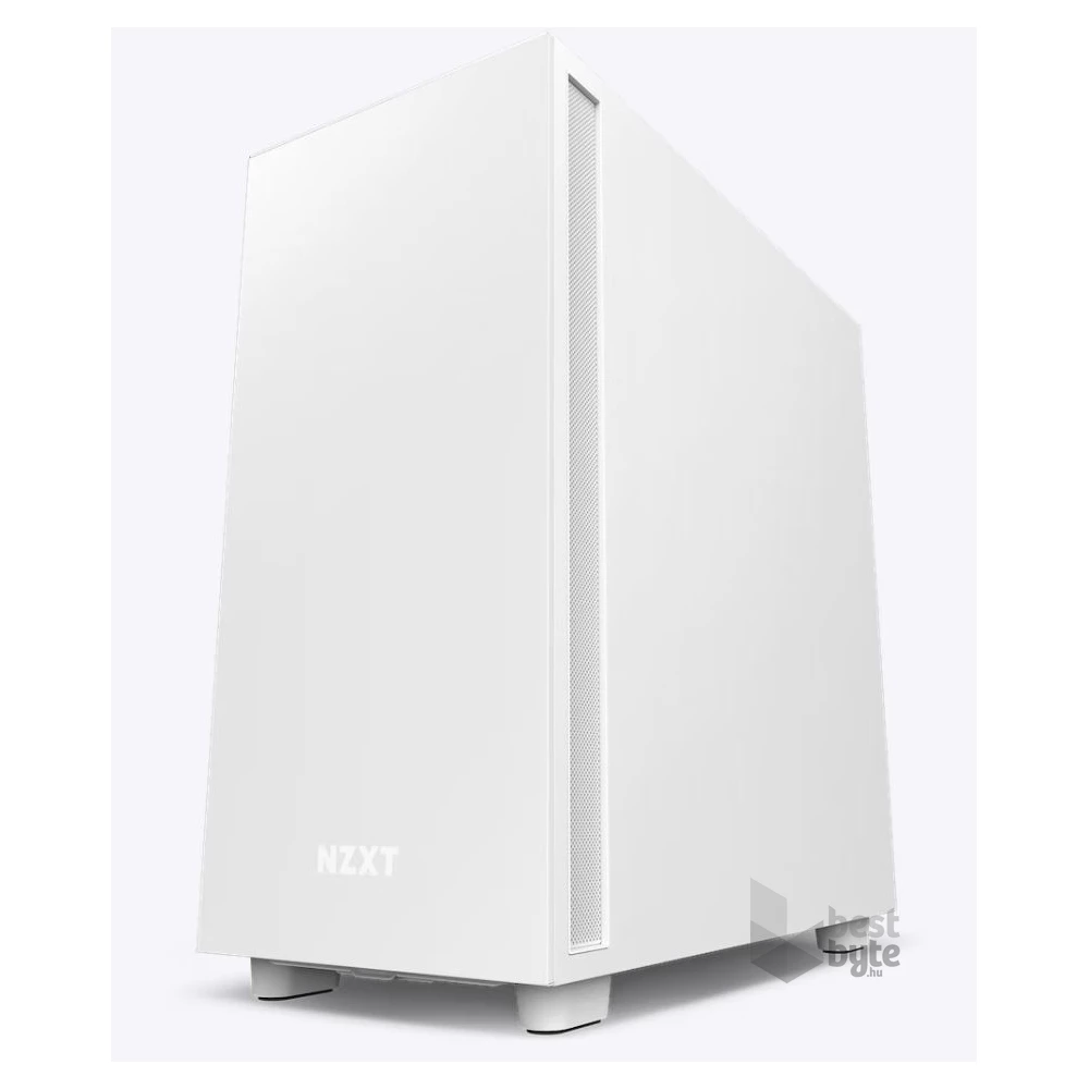 NZXT H7 Fehér (Táp nélküli) ablakos ATX ház