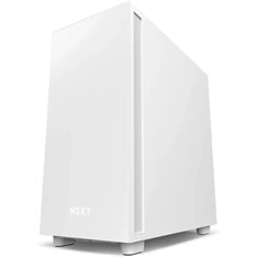 NZXT H7 Fehér (Táp nélküli) ablakos ATX ház