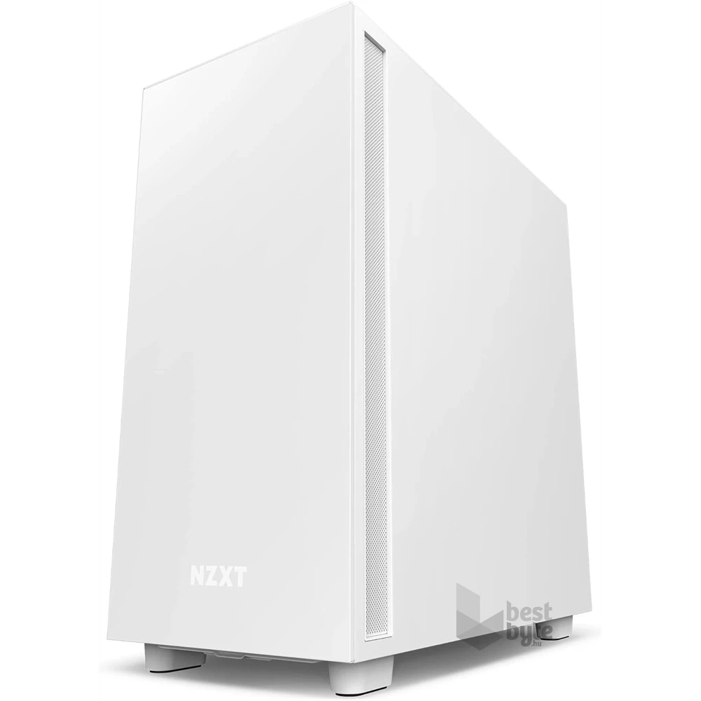 NZXT H7 Fehér (Táp nélküli) ablakos ATX ház