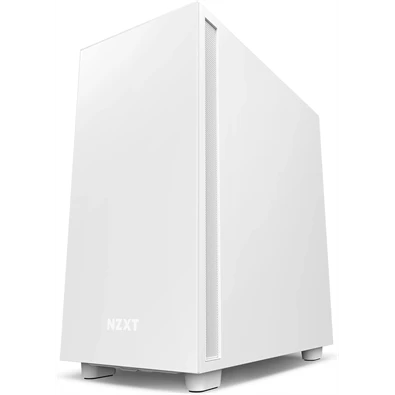 NZXT H7 Fehér (Táp nélküli) ablakos ATX ház