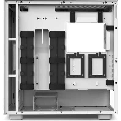 NZXT H7 Fehér (Táp nélküli) ablakos ATX ház