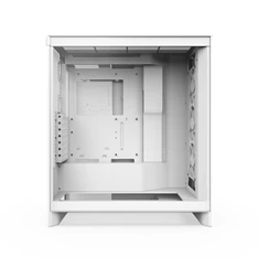 NZXT H7 Flow 2024 RGB Fehér (Táp nélküli) ablakos ATX ház