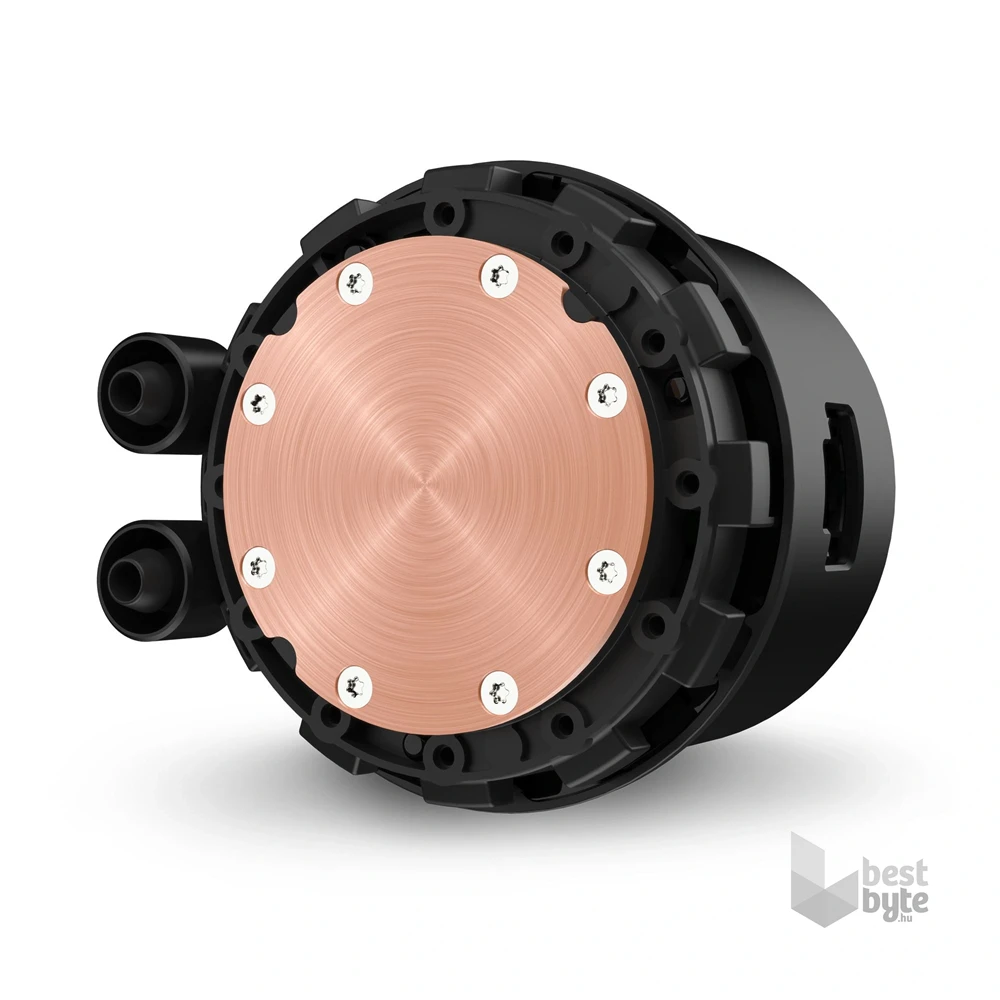 NZXT Kraken 280 280mm 2x140mm AIO RGB fekete vízhűtéses processzor hűtő