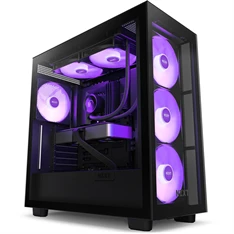 NZXT Kraken 280 280mm 2x140mm AIO RGB fekete vízhűtéses processzor hűtő