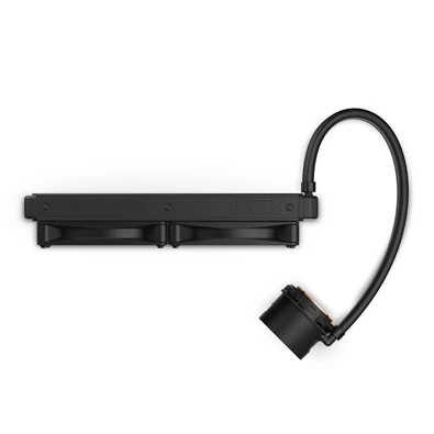 NZXT Kraken 280 280mm 2x140mm AIO fekete vízhűtéses processzor hűtő