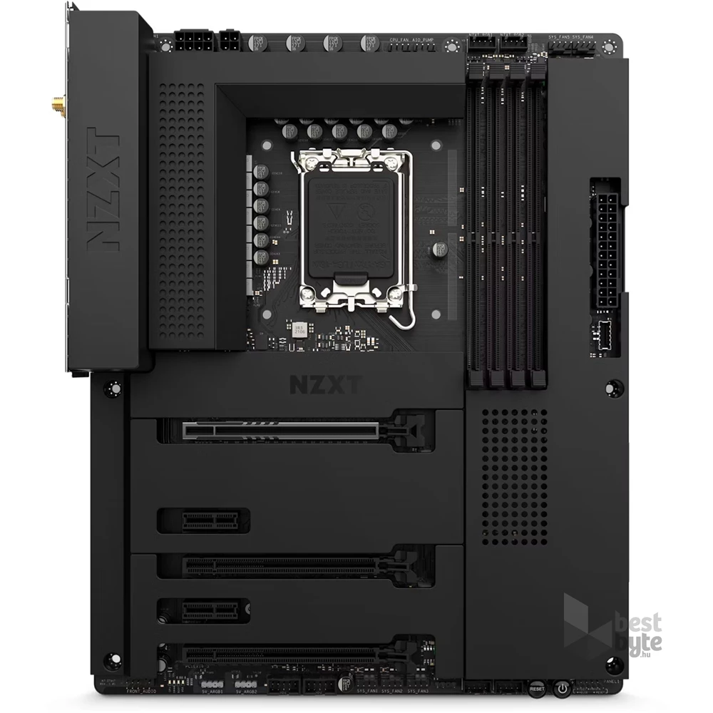 NZXT N7 Z790 Wi-Fi Intel Z790 LGA1700 ATX fekete alaplap