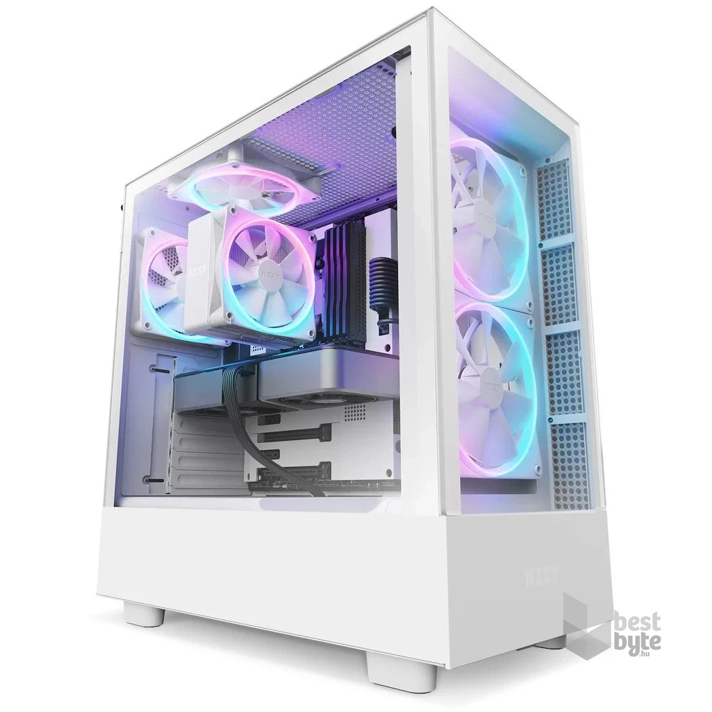 NZXT T120 120mm RGB fehér processzor hűtő