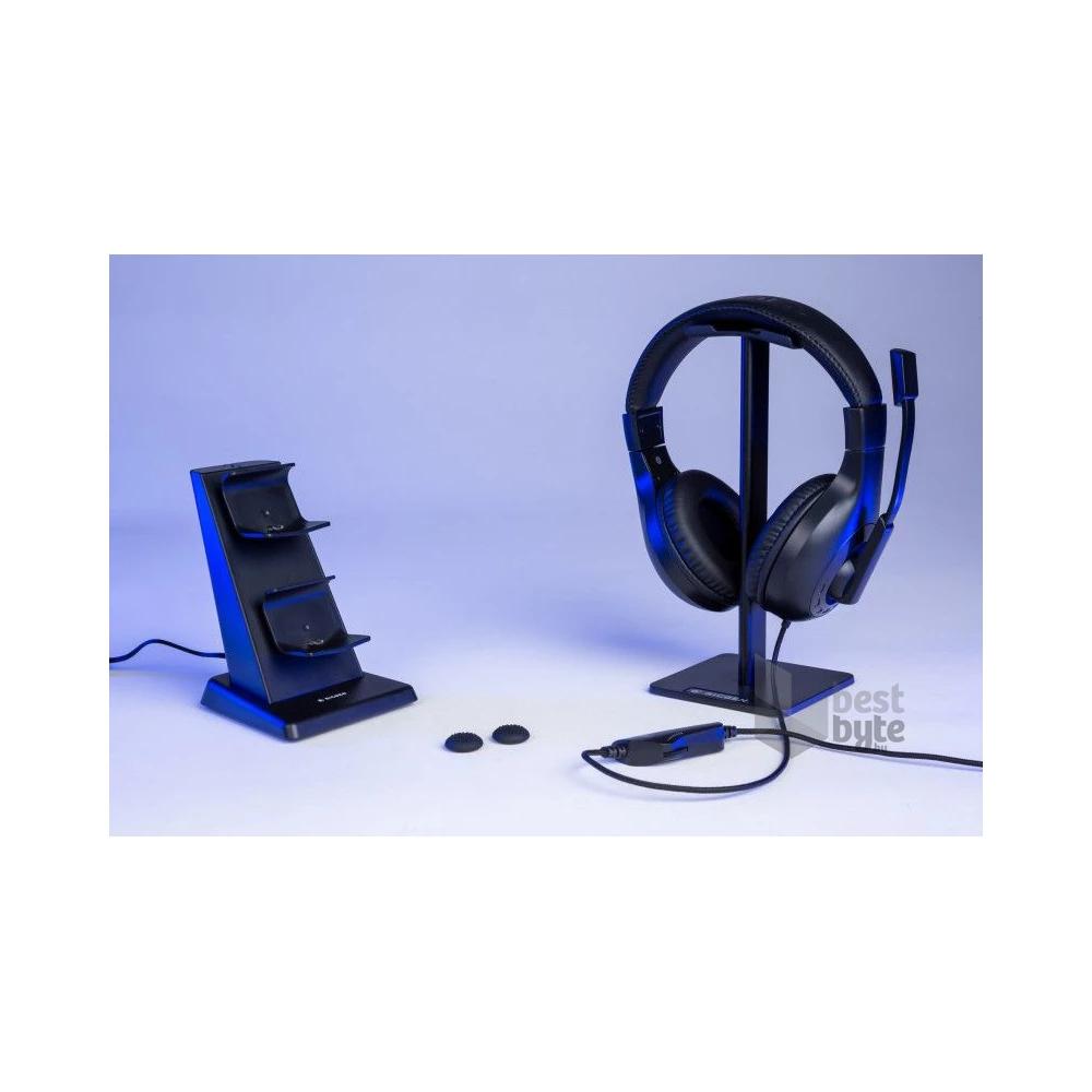 Nacon 2807402 Essential Pack PS4 headset csomag (Újracsomagolt)