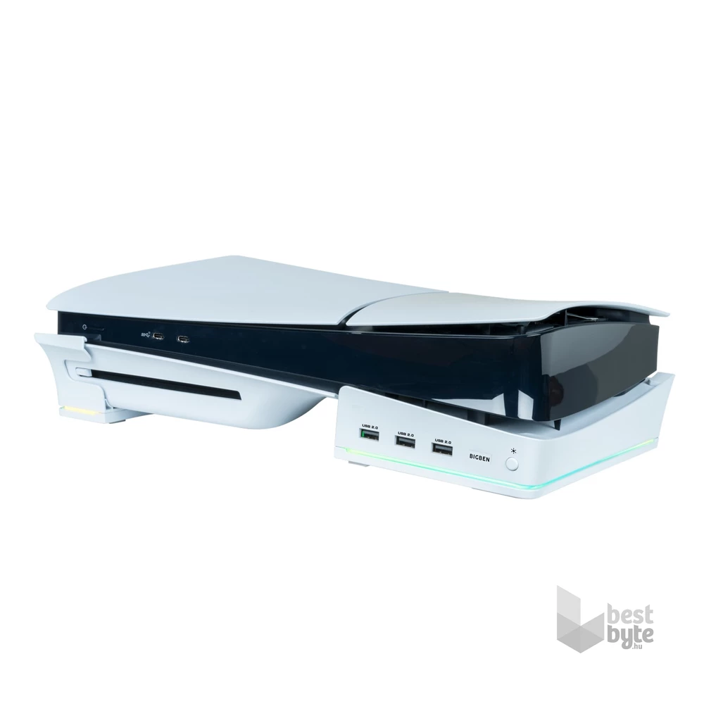Nacon 2809189 PS5 Slim USB-A portos vízszintes állvány