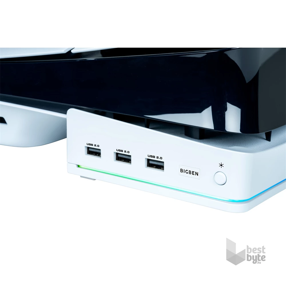 Nacon 2809189 PS5 Slim USB-A portos vízszintes állvány