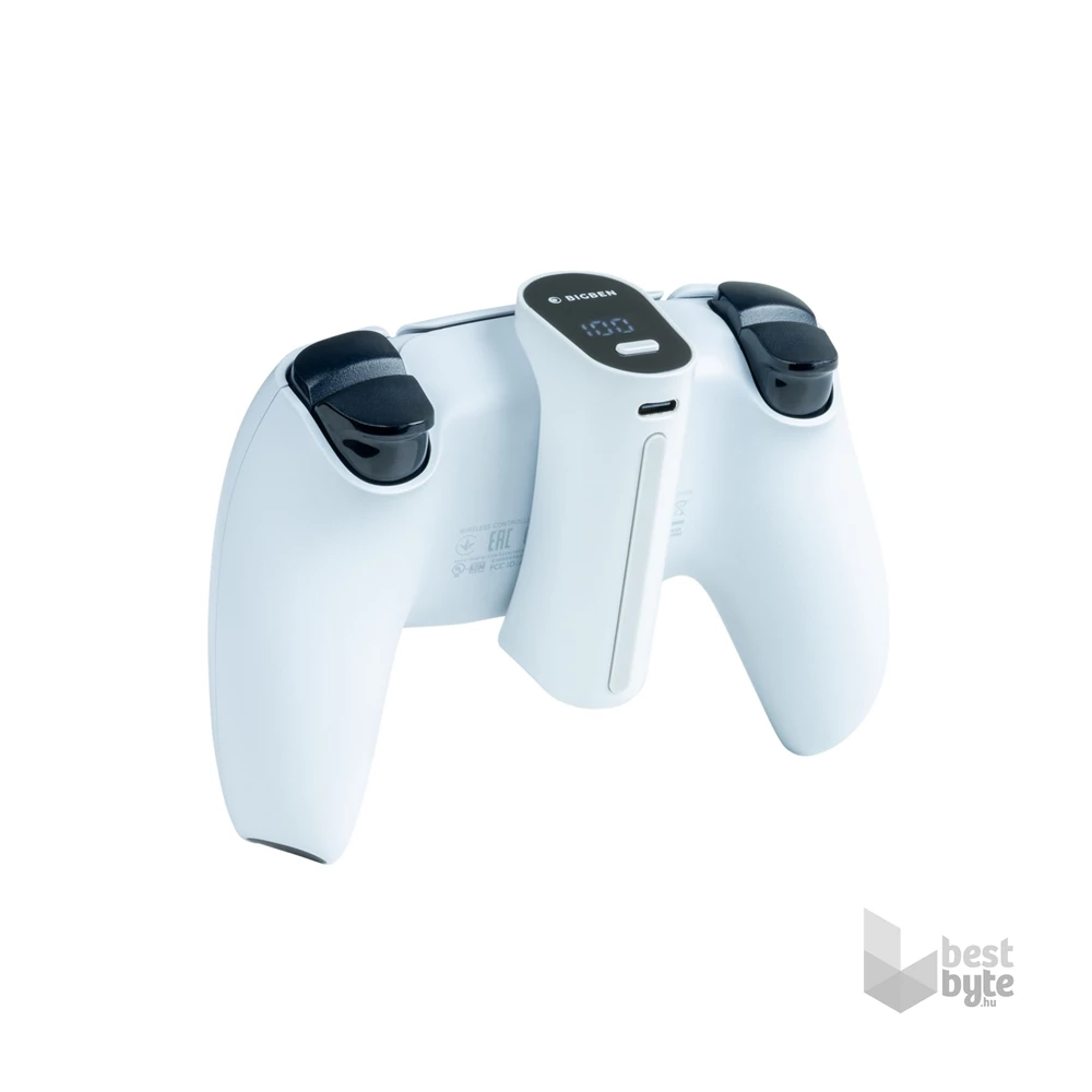Nacon 2809405 PS5 Sony DualSense/DS Edge kontrollerhez fehér akkumulátor