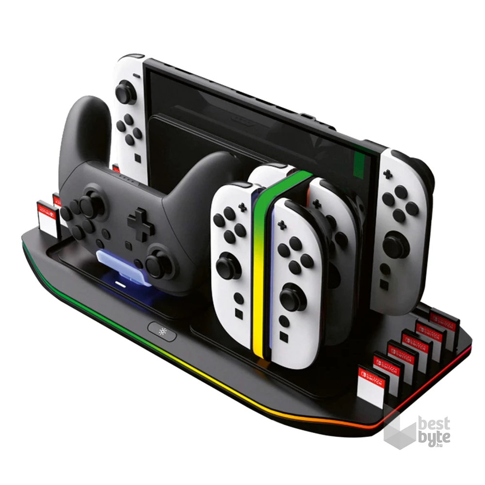 Nacon 2809503 Nintendo Switch 2 Quad kontroller töltőállvány