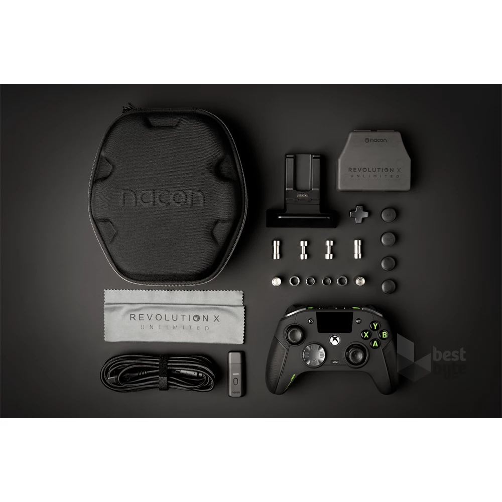 Nacon 2809576 Revolution X Unlimited Xbox One/Xbox Series vezeték nélküli fekete kontroller