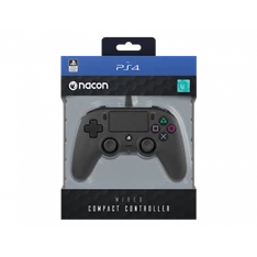 Nacon Compact PS4 fekete vezetékes kontroller