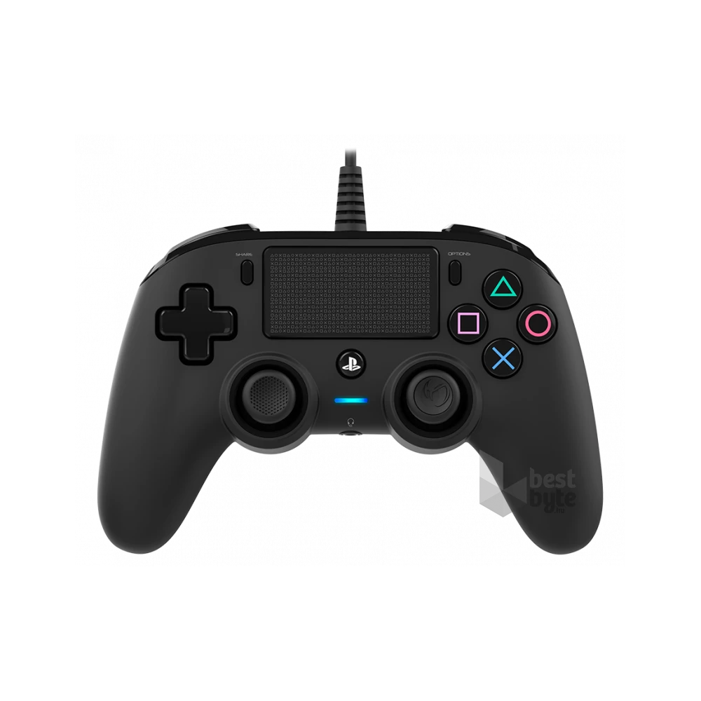 Nacon 2804959 Compact PS4 vezetékes fekete kontroller