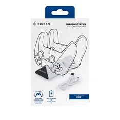 BigBen 2807367 PS5 V2 Dual fehér töltőállomás
