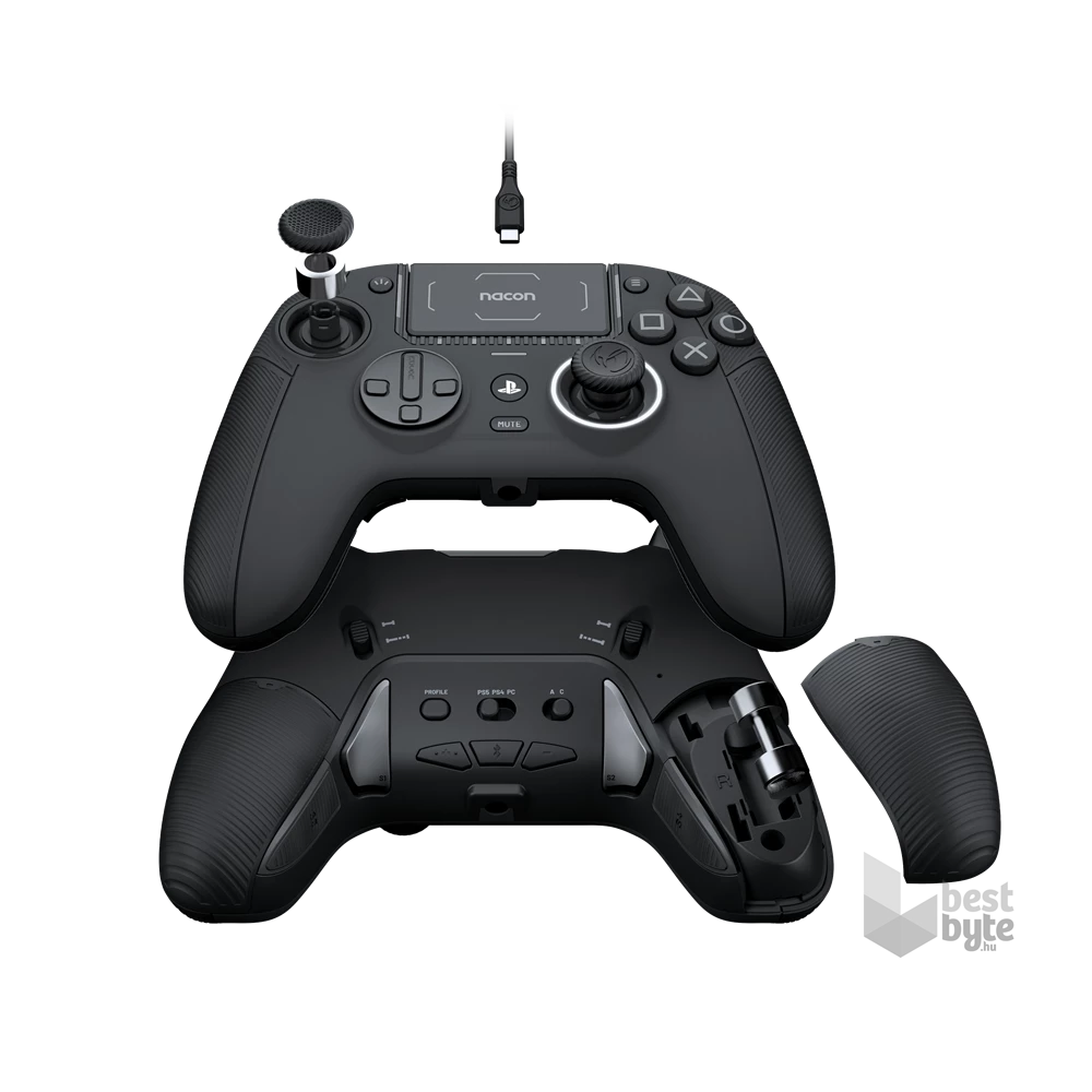 Nacon 2808848 Revolution 5 Pro PC/PS4/PS5 vezetékes és vezeték nélküli fekete kontroller