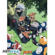 Naruto "Kakashi and dogs" 52x38 cm poszter