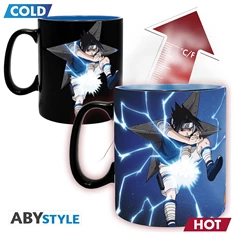 Naruto "Naruto & Sasuke" 460ml hőre változó bögre